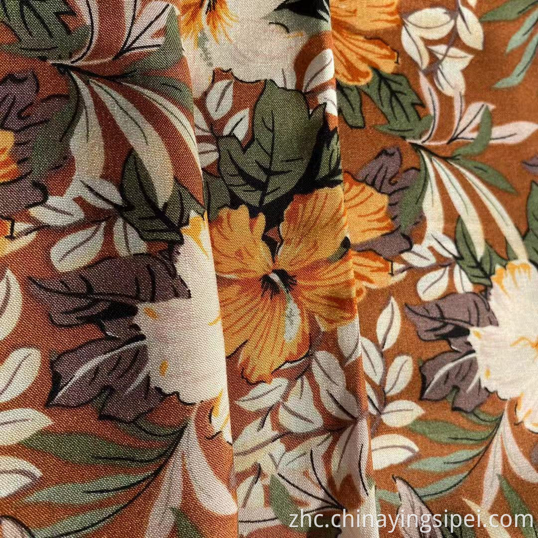 45s柔软的挑战人造丝织物普通织物人造丝丝布印花tecido粘液材料粘液粘液100%rayon织物用于连衣裙